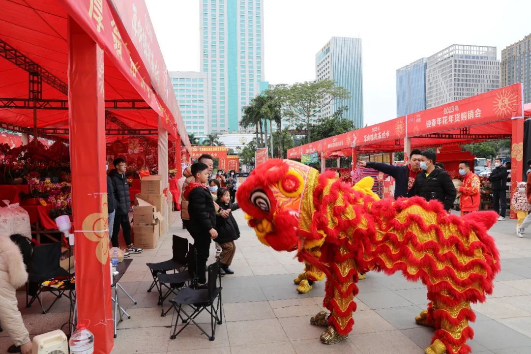 花市新启，年味重拾！广东现代国际展览中心首届迎春花市隆重开市！！