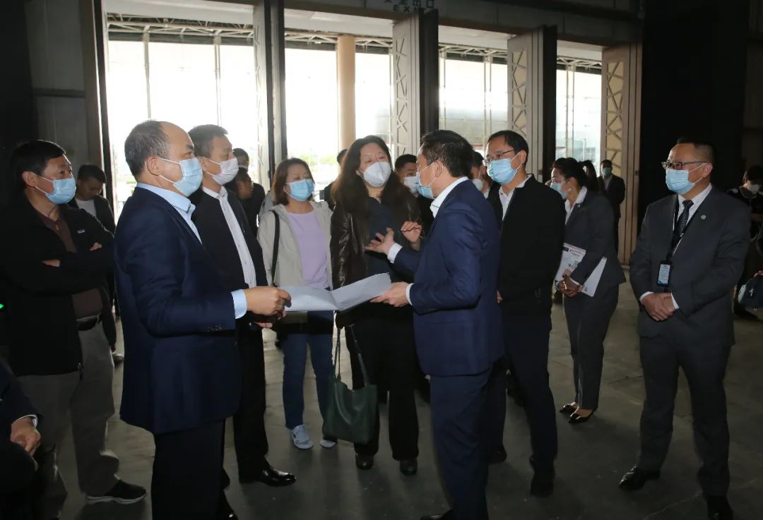 农业农村部农业贸易促进中心领导莅临广东现代国际展览中心调研！